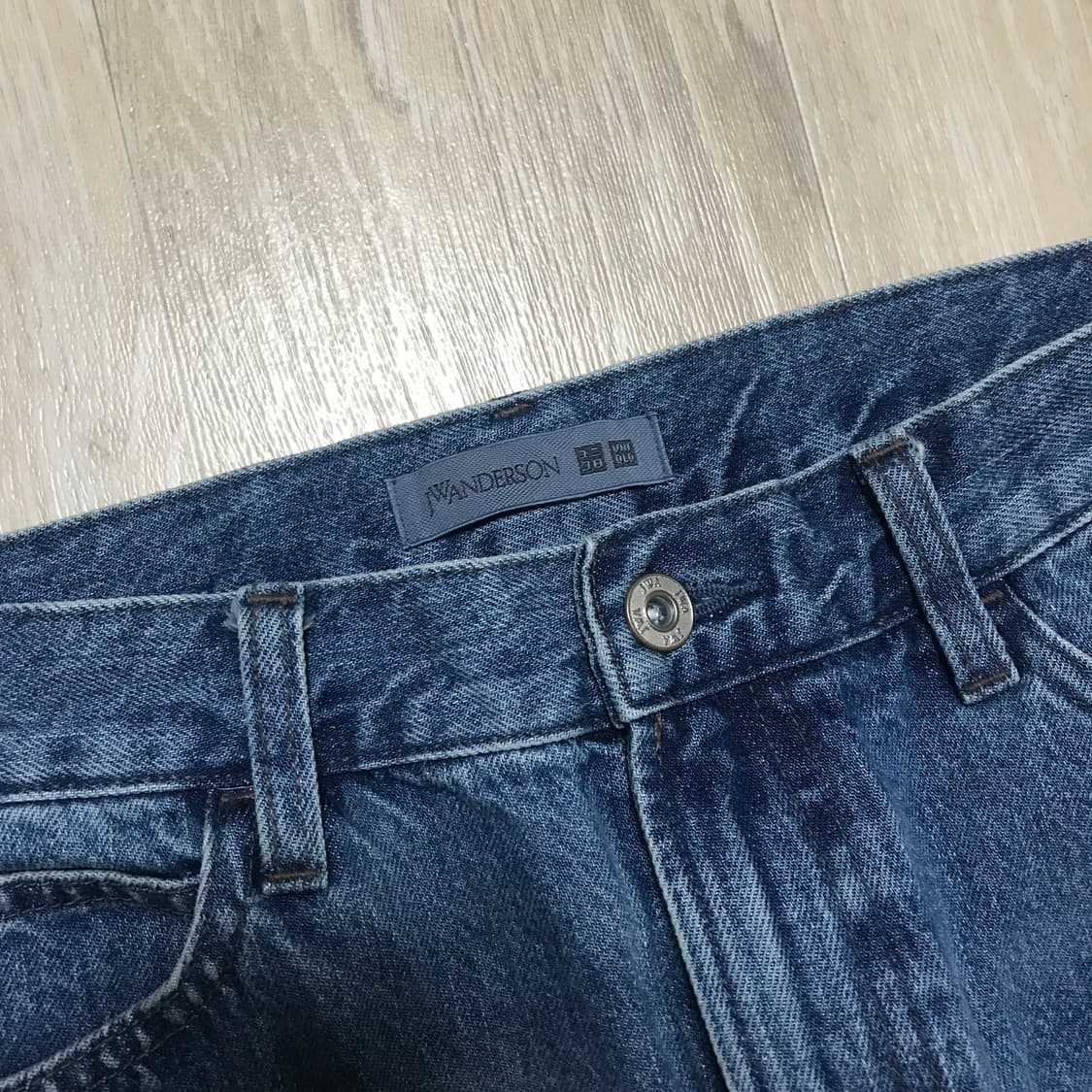 유니클로 jw앤더슨 스트레이트 데님 청바지 27사이즈 팬츠 상품이미지7