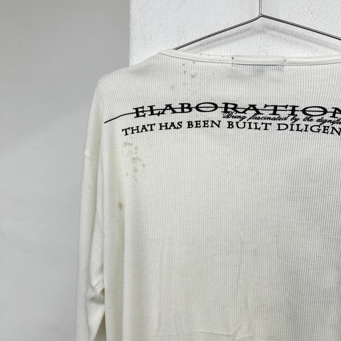 Skull lettering printing sleeve 상품이미지4