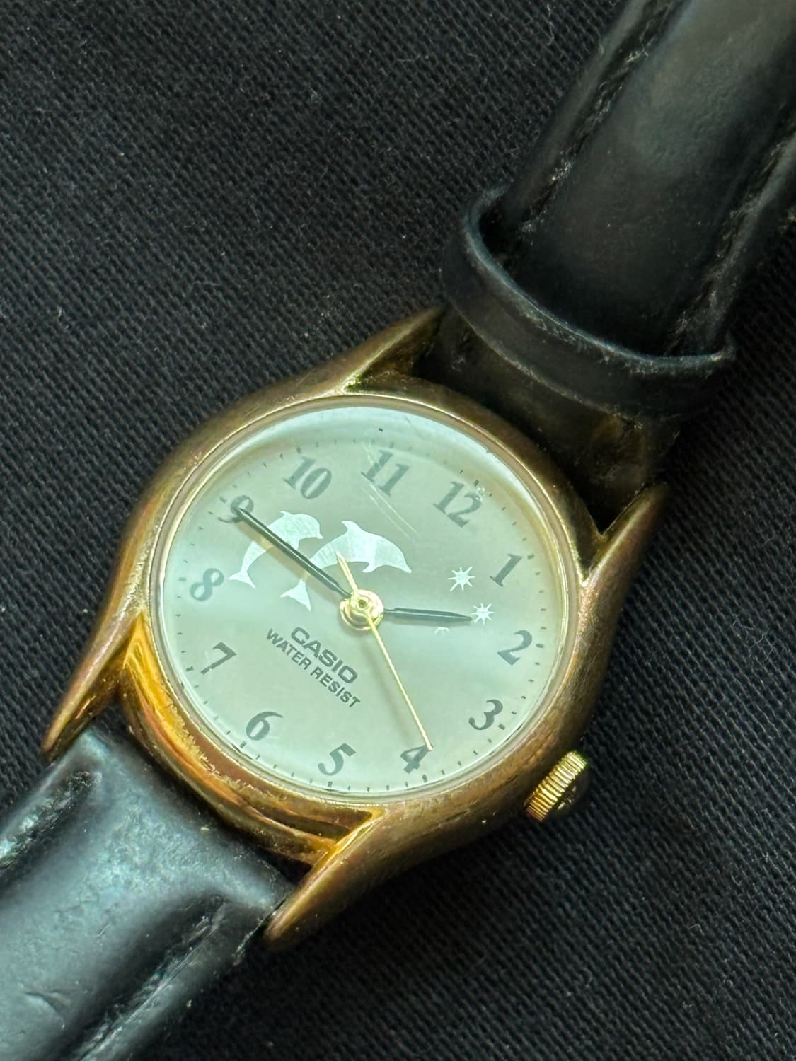 vintage casio leather band watch 상품이미지8