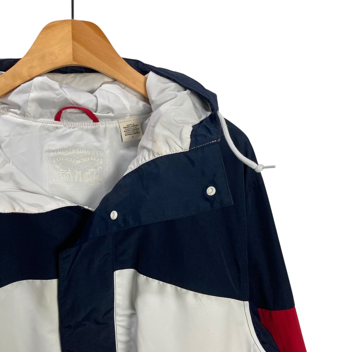 리바이스 배색 반집업 상품이미지3