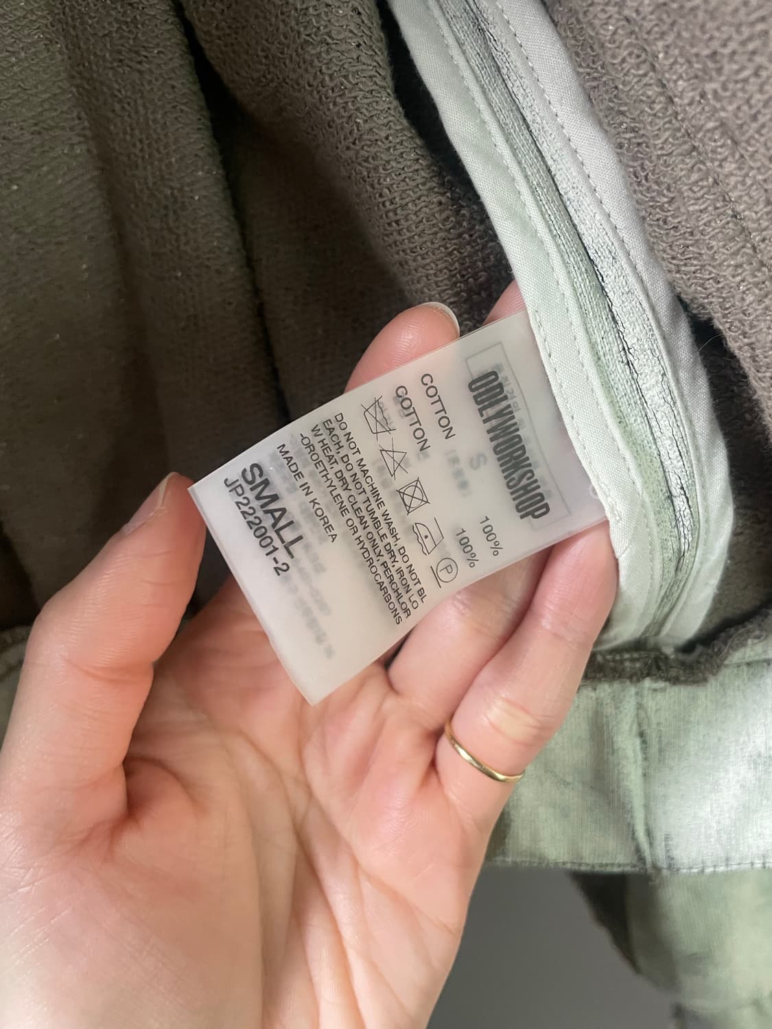 오들리워크샵 봄버자켓 상품이미지3