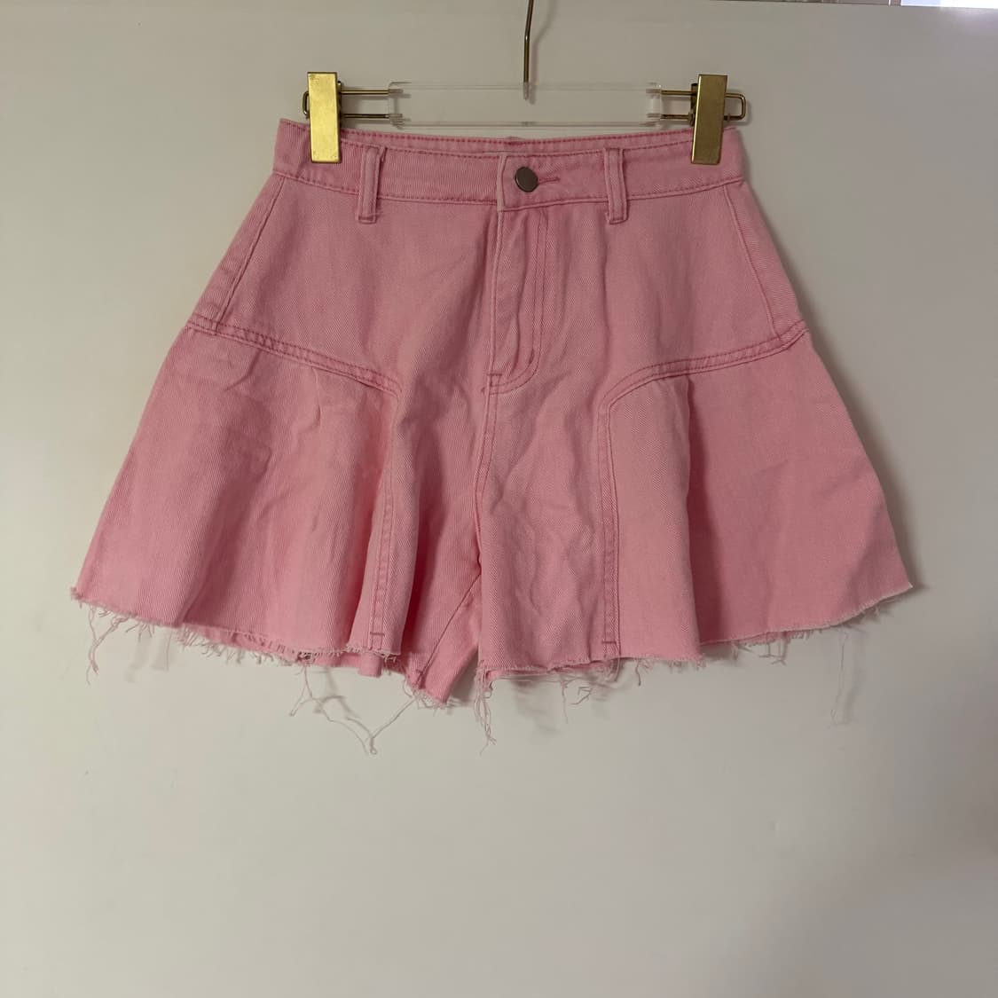 새상품 여자 피그먼트 면 반바지 S 상품이미지1