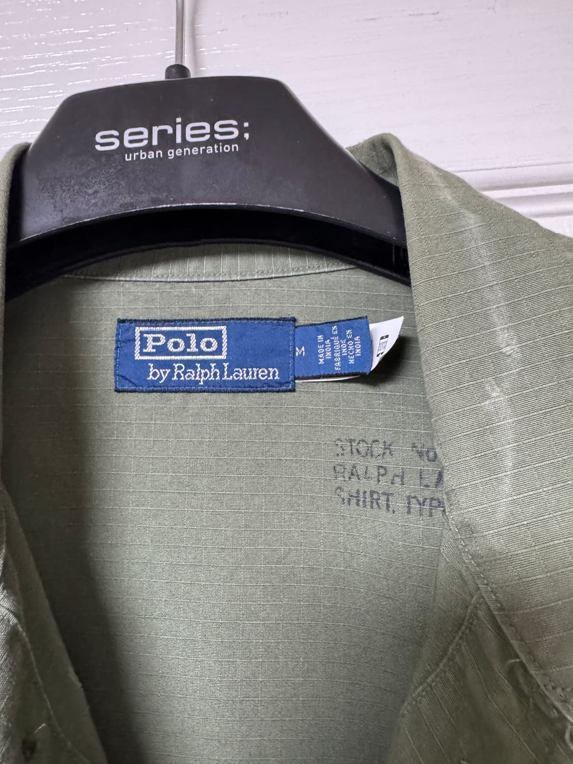 폴로 패치워크 정글 퍼티그 자켓 M 상품이미지5