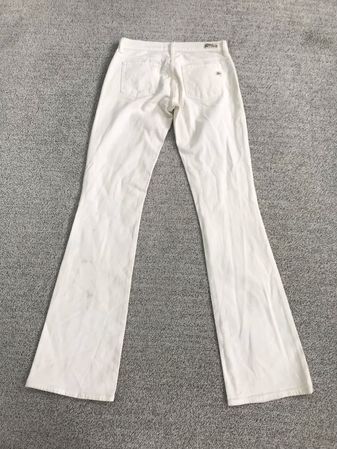 화이트 부츠컷 팬츠 상품이미지8