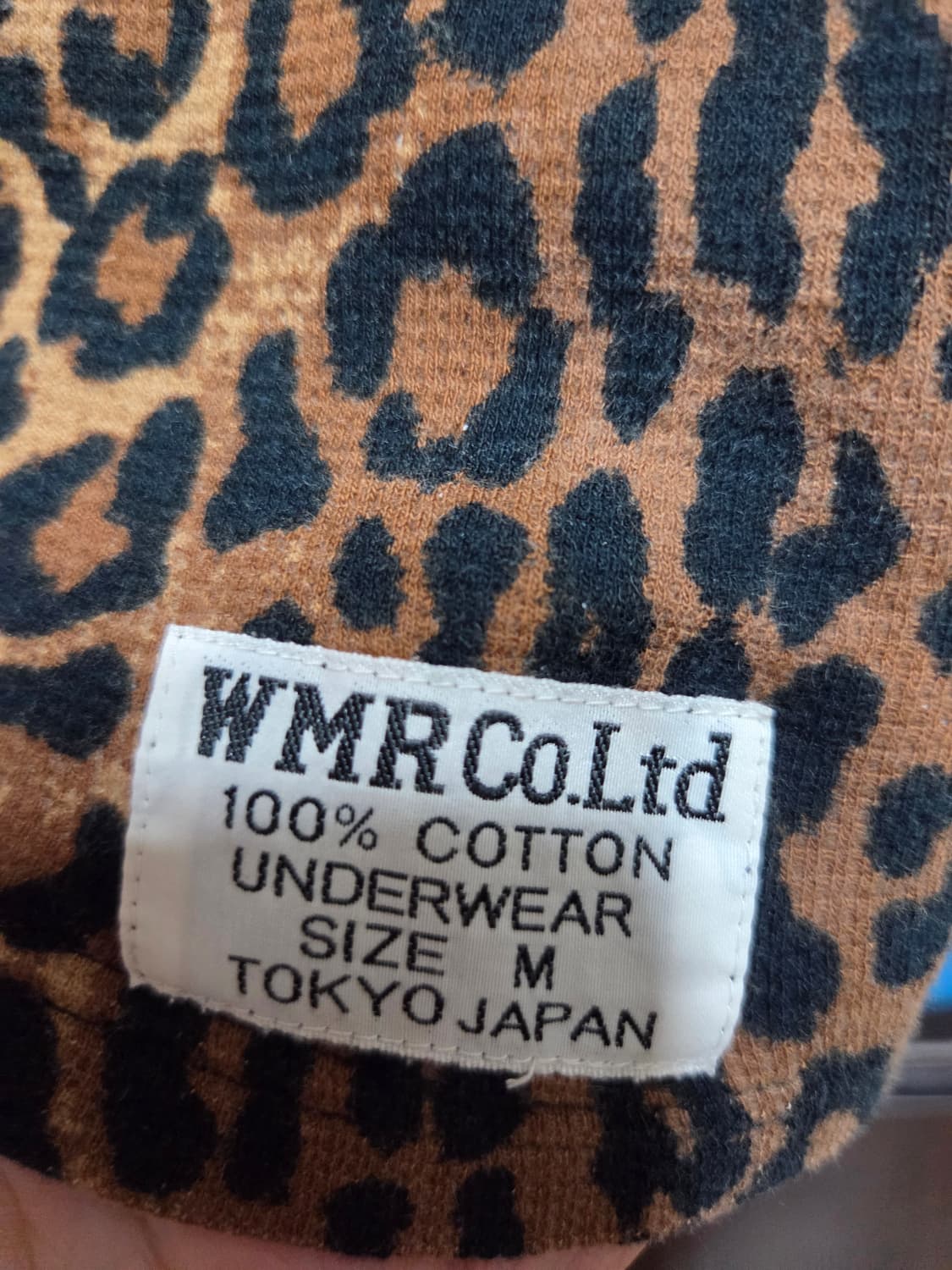 와코마리아 레오파드 헨릭넥 티셔츠 M 상품이미지3