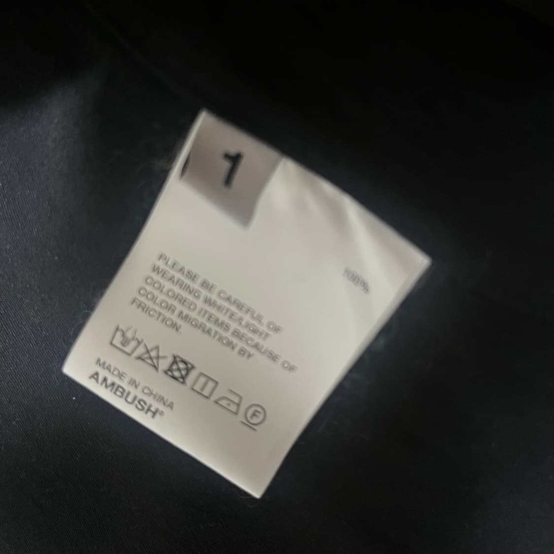 앰부쉬 오픈 기모노 셔츠 블랙 상품이미지2