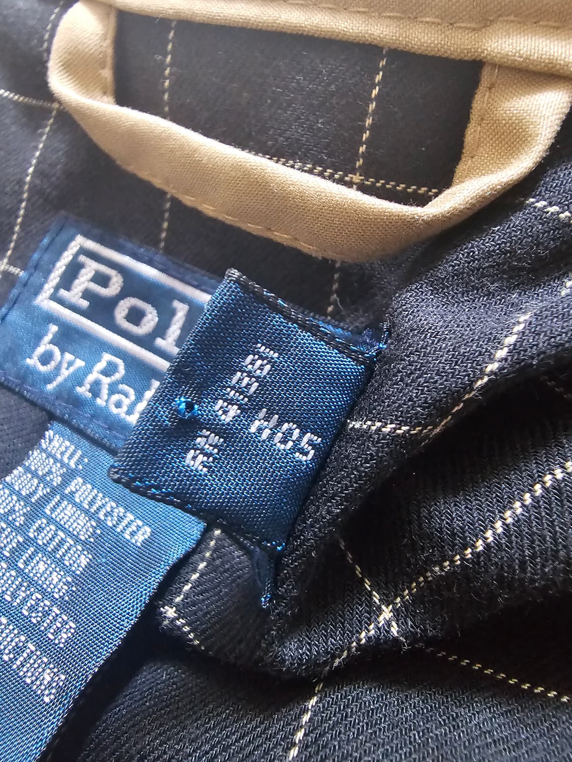 폴로 랄프로렌 바이스윙 자켓 베이지 S 상품이미지5