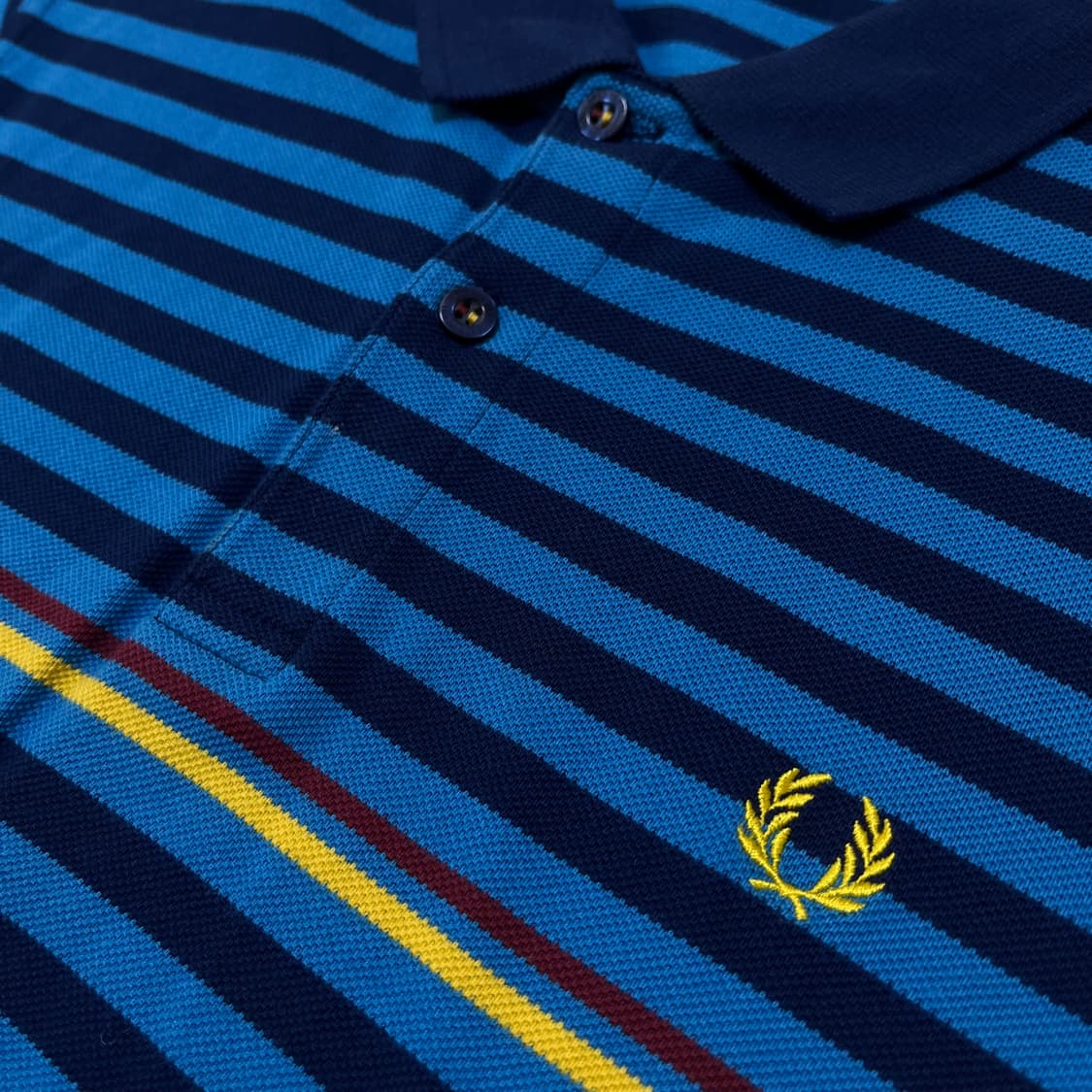 프레드페리 월계수 스트라이프 PK 반팔 카라티 M/95 상품이미지5