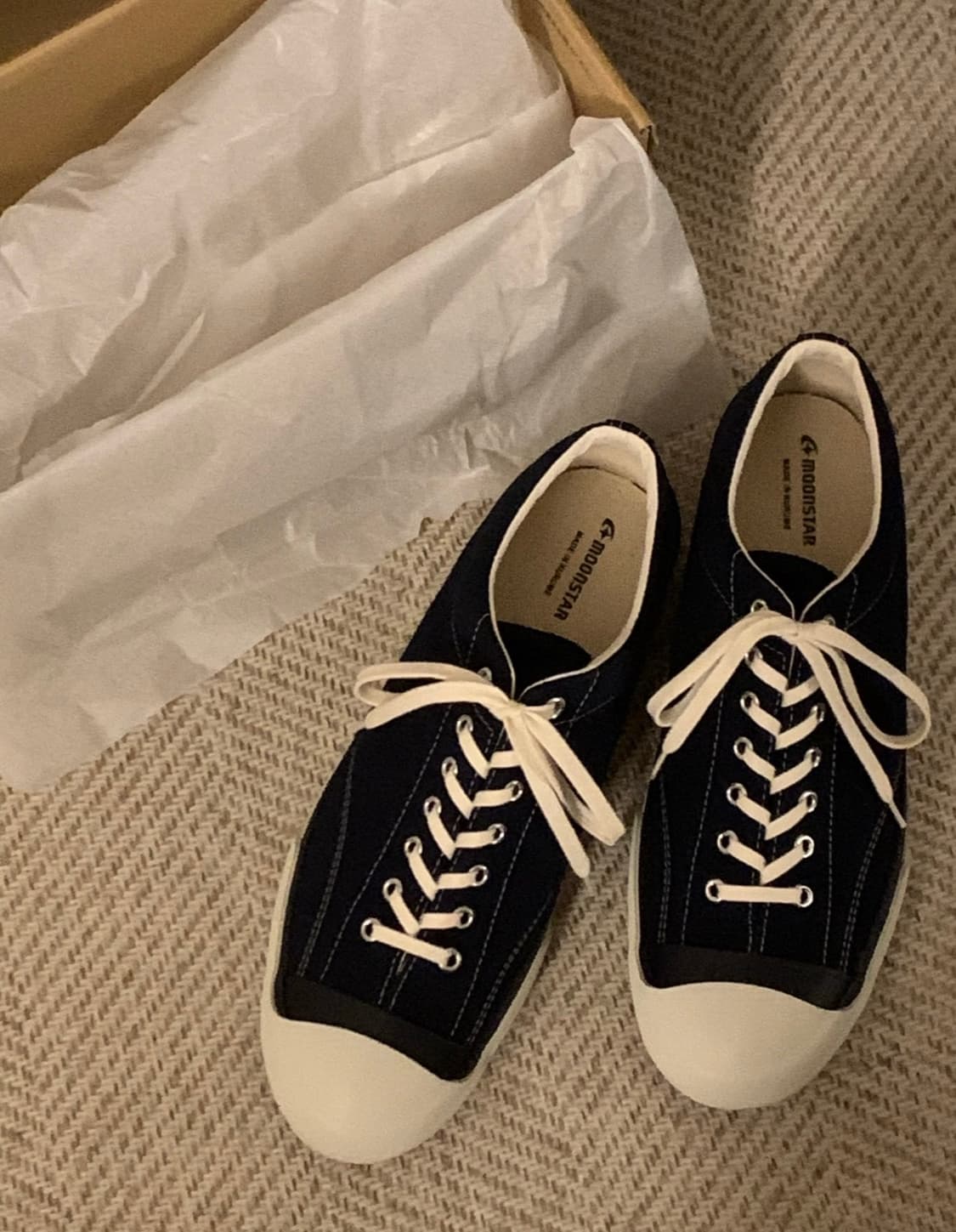 문스타 짐코트 네이비 280 사이즈  상품이미지1