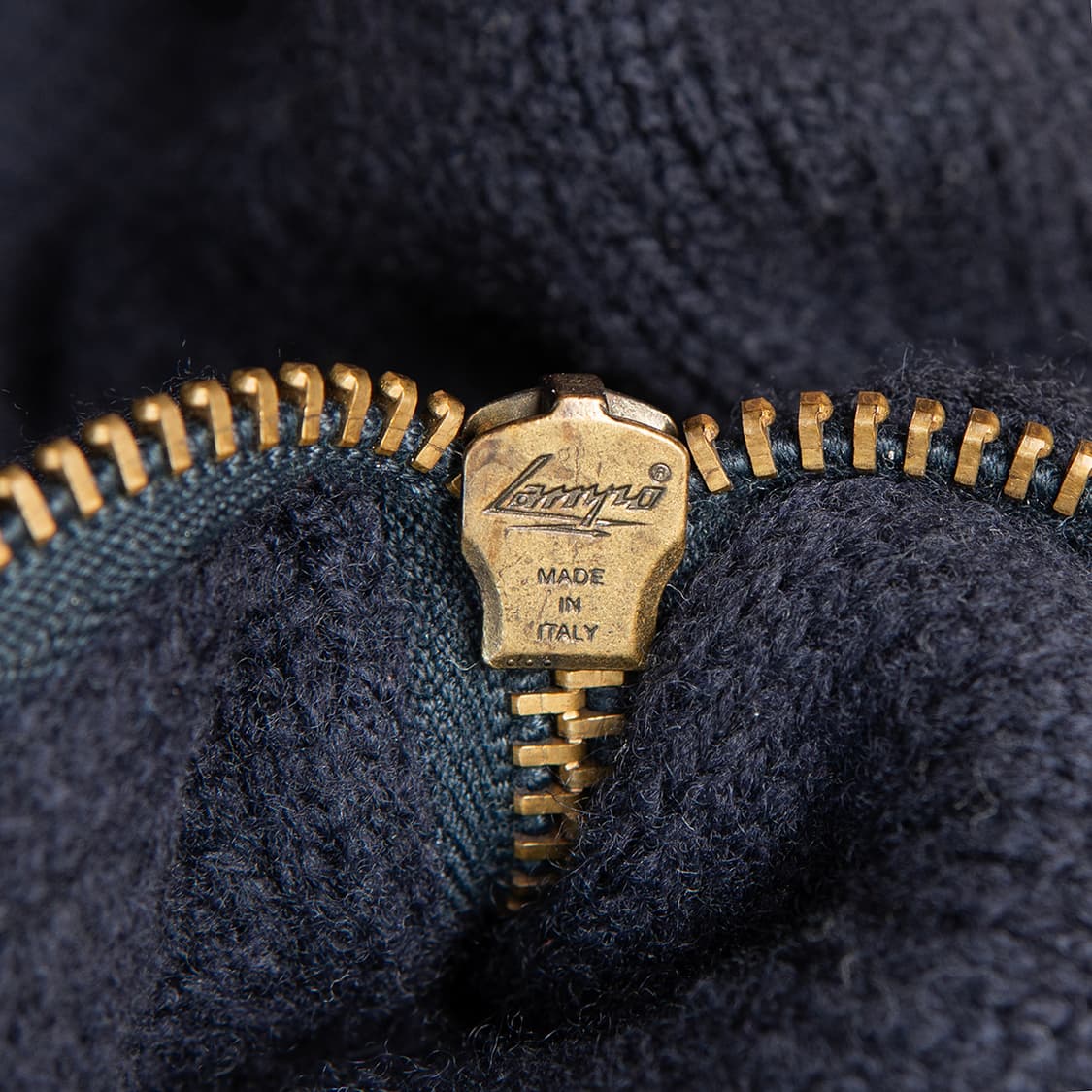 [M] 00s 폴로 랄프로렌 숄카라 니트 쿼터집업 람포지퍼  상품이미지6