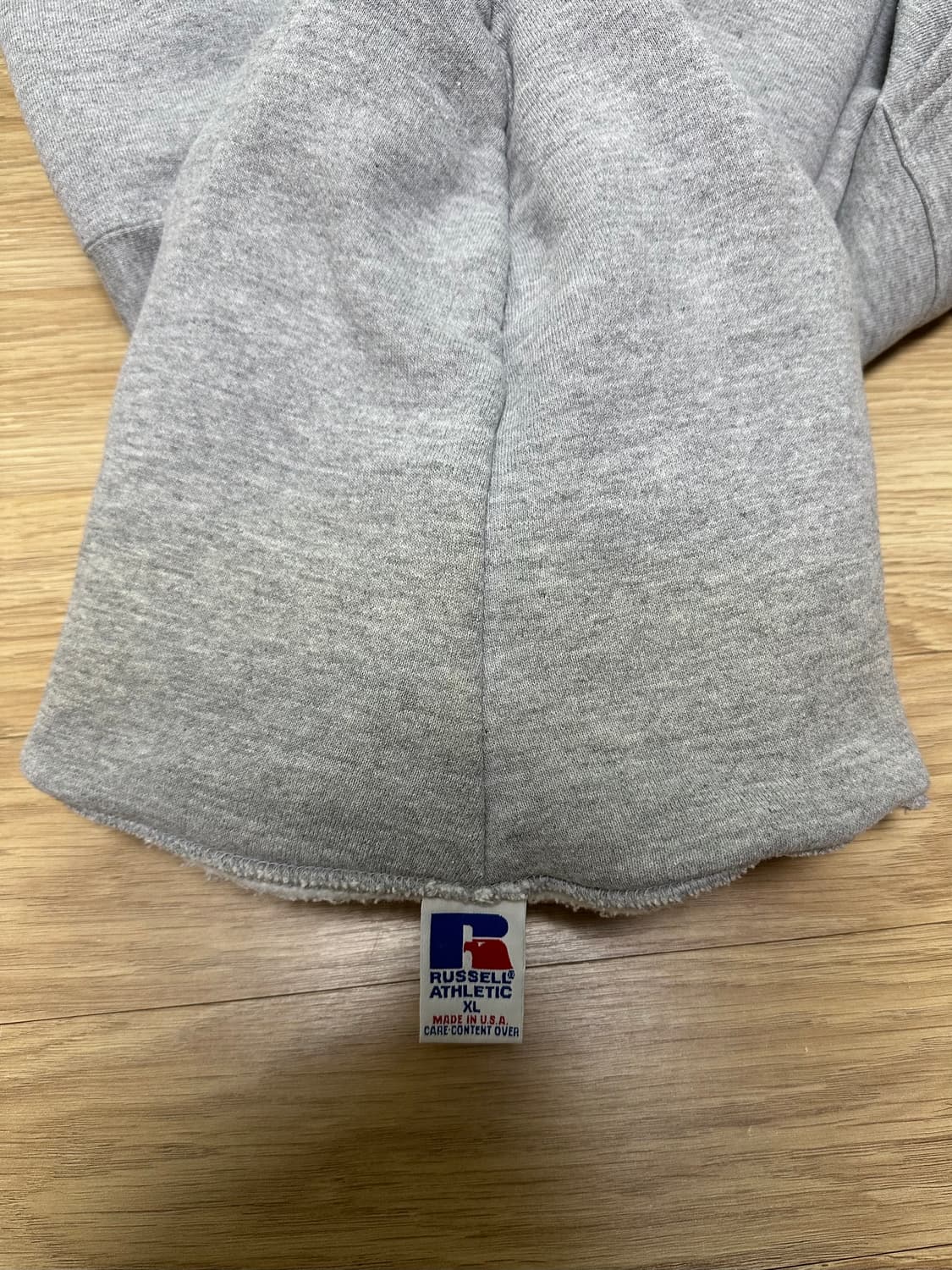 90s 빈티지 러셀 후드 그레이 XL USA 상품이미지7