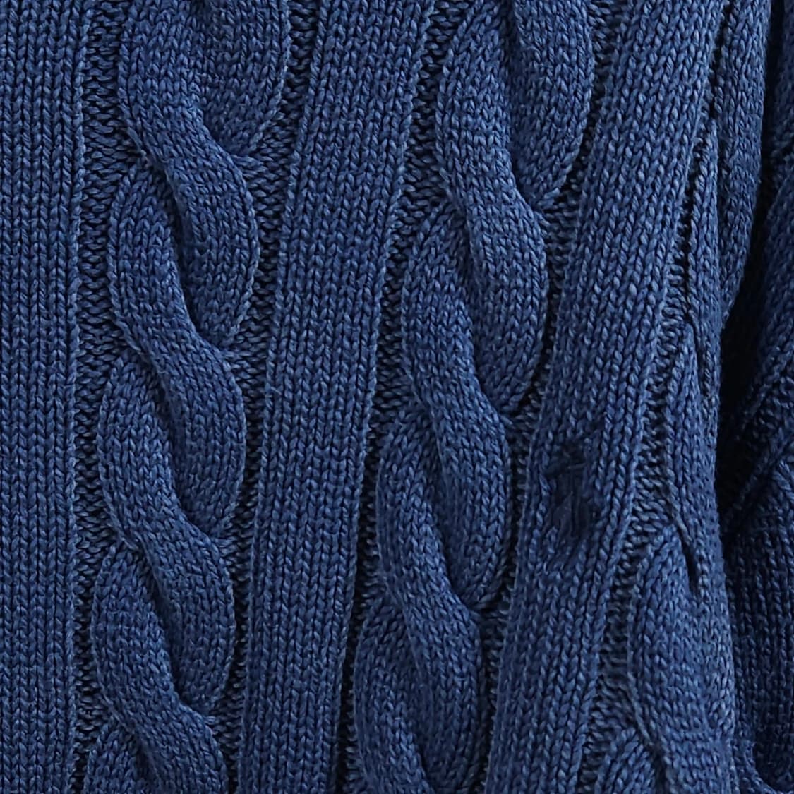 110)POLO 폴로 랄프로렌 가먼트다잉 꽈배기 케이블 니트 상품이미지3