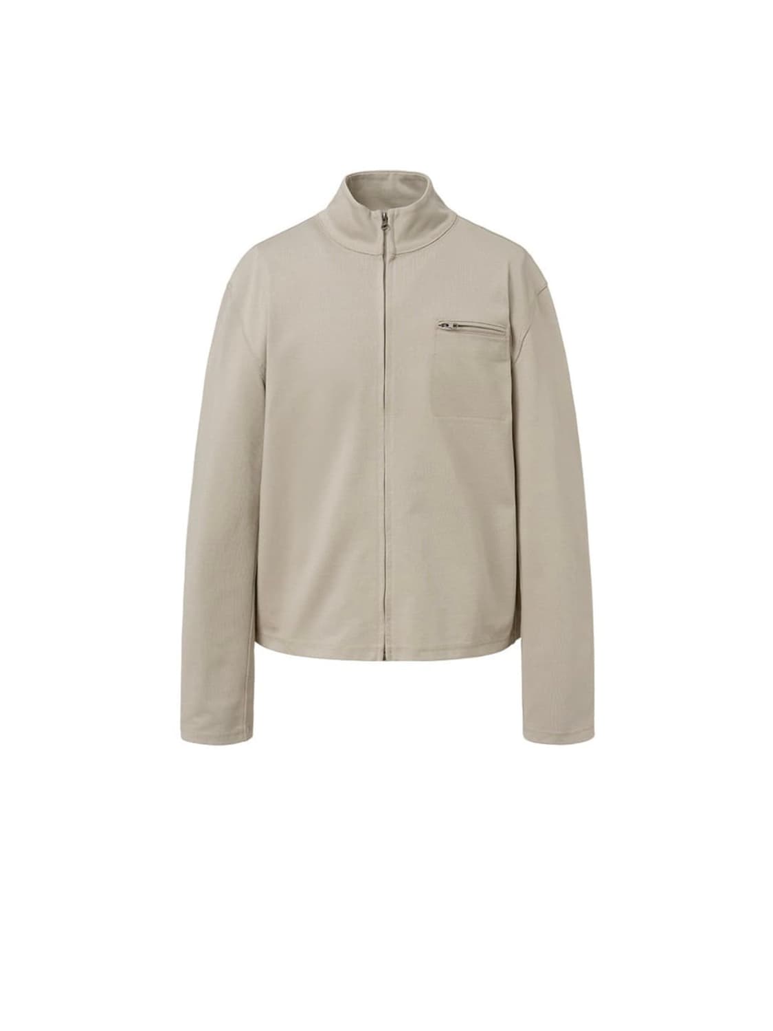 AMOMENTO SLIM FIT POCKET JUMPER (Beige) 상품이미지2