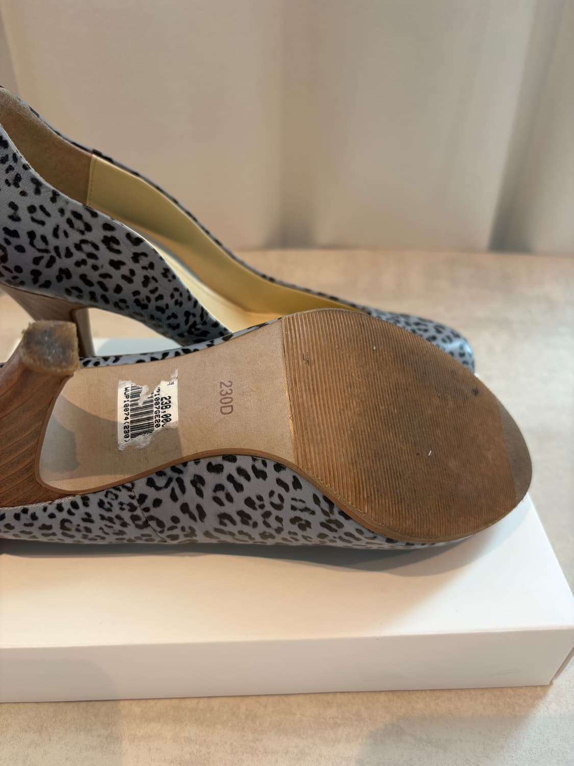 브루노말리 천연가죽 레오파드 펌프스 (230) 상품이미지6