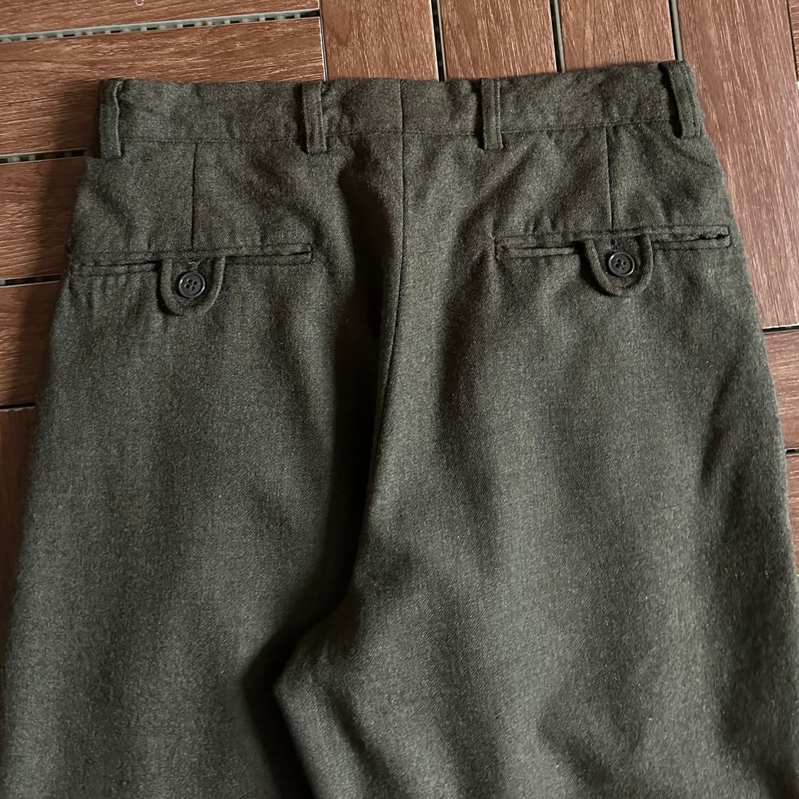 Emporio Armani two-tuck wool trouser 상품이미지4