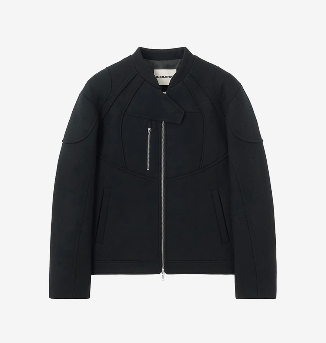 인사일런스 울 레이싱자켓 S사이즈 블랙 상품이미지5