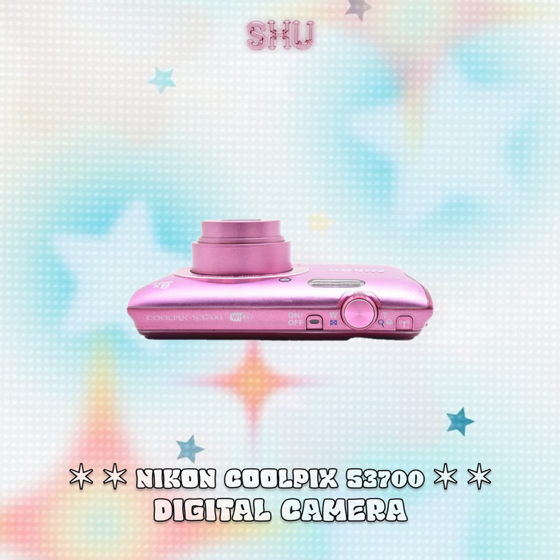 니콘 쿨픽스 S3700 빈티지 디카 핑크 상품이미지7