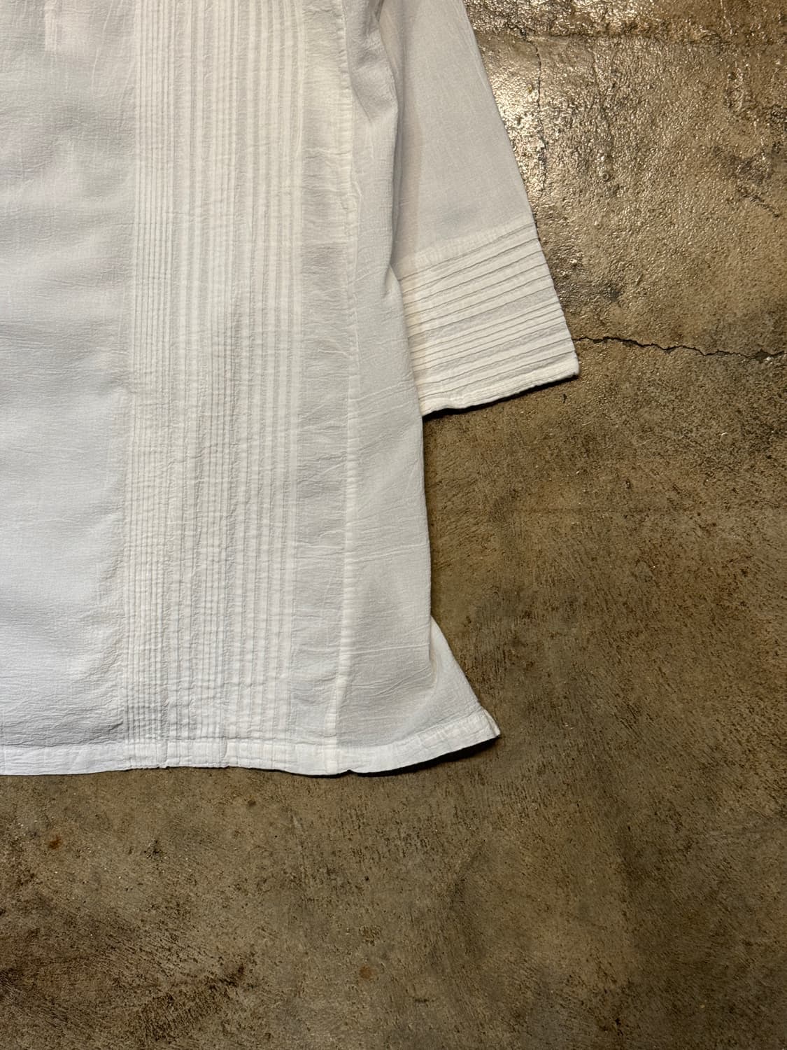 44-66) Plantation Textured Pintuck Tunic 상품이미지9