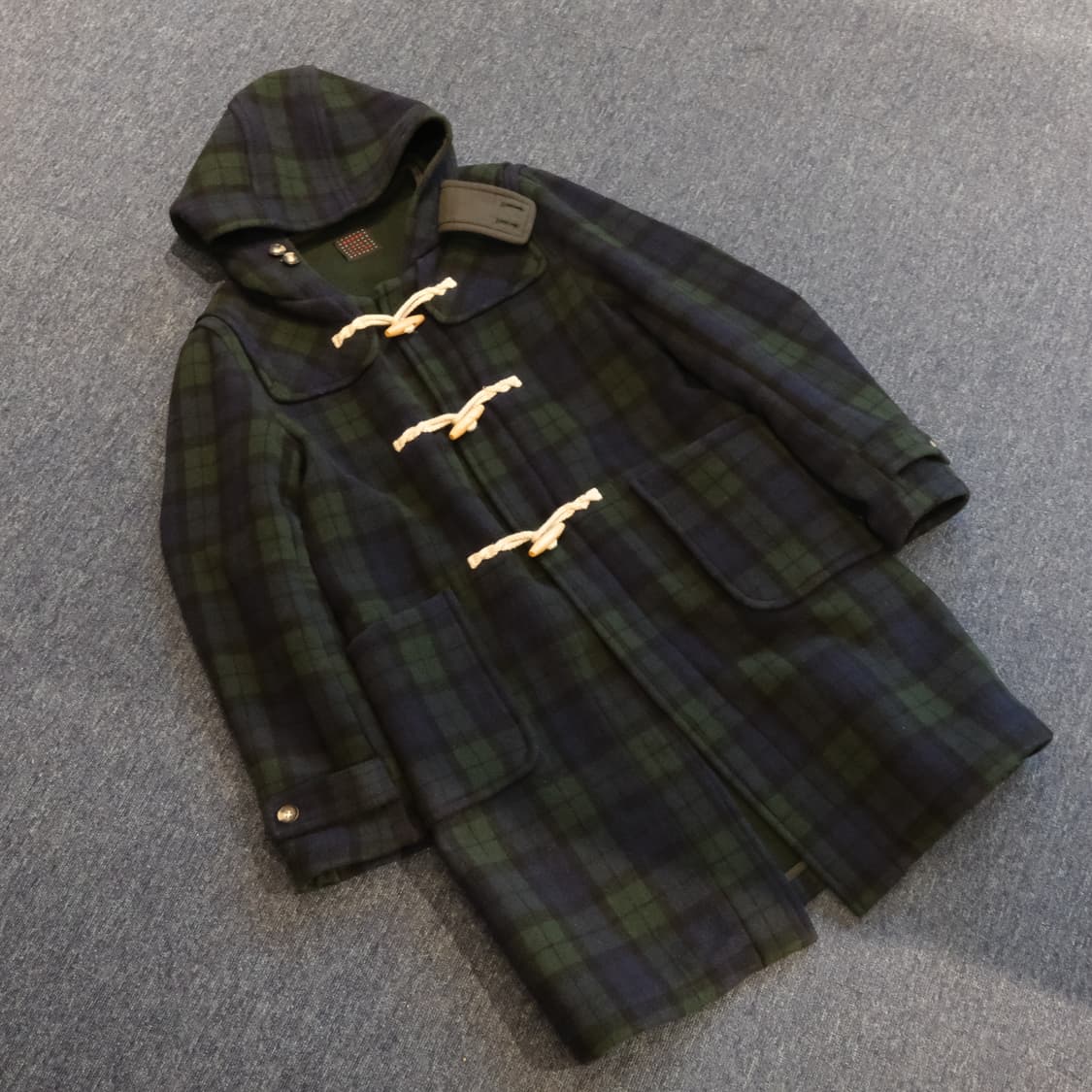 어반리서치 체크 더플코트 상품이미지1