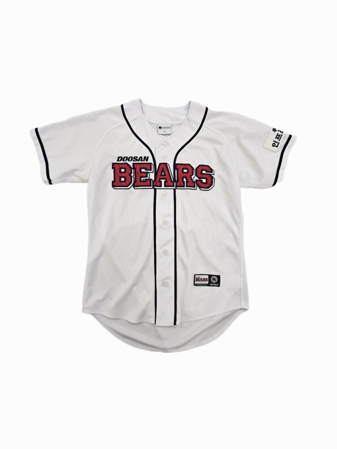 [90] KBO 두산 베어스 오피셜 홈 유니폼 (노마킹) 상품이미지1