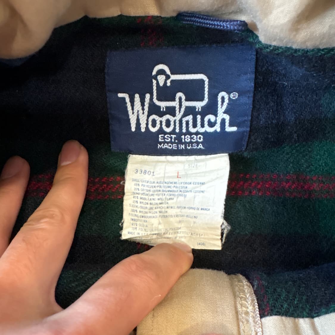 90s 90년대 미국 생산 울리치 Baxter state parka 상품이미지4