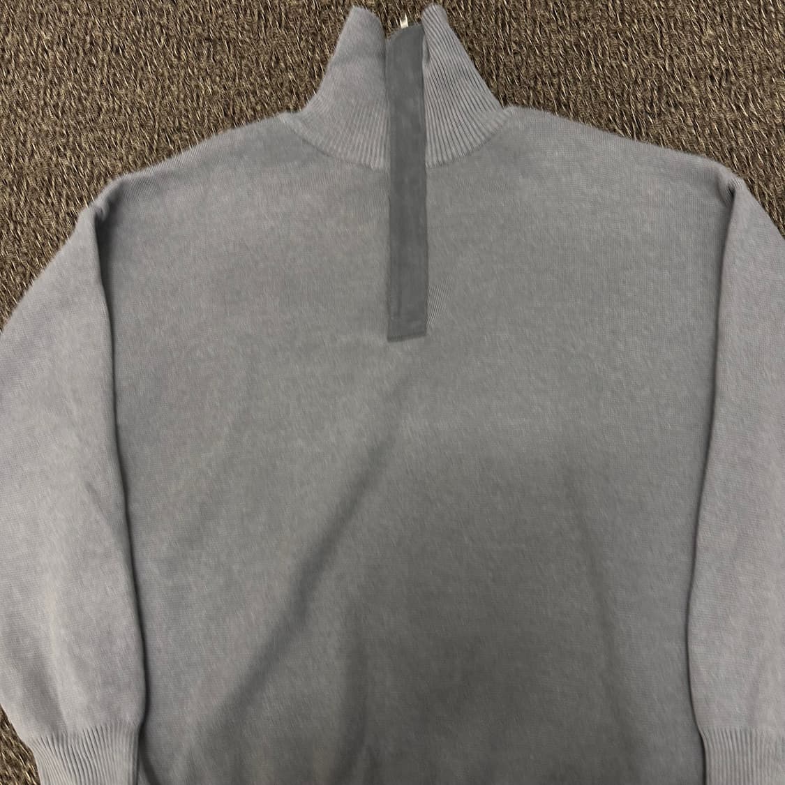 Doffjason 도프제이슨 반집업 니트 L 상품이미지2