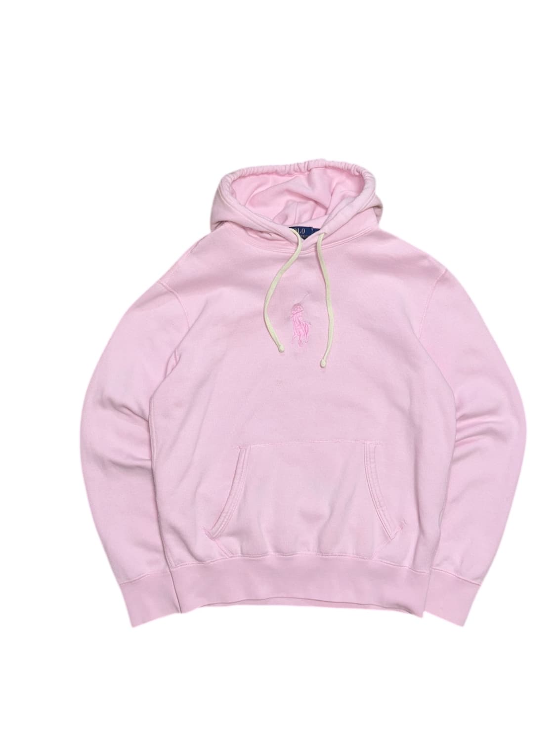 폴로 랄프로렌 딸기우유 색상 후드티 ( qr인증) 상품이미지1