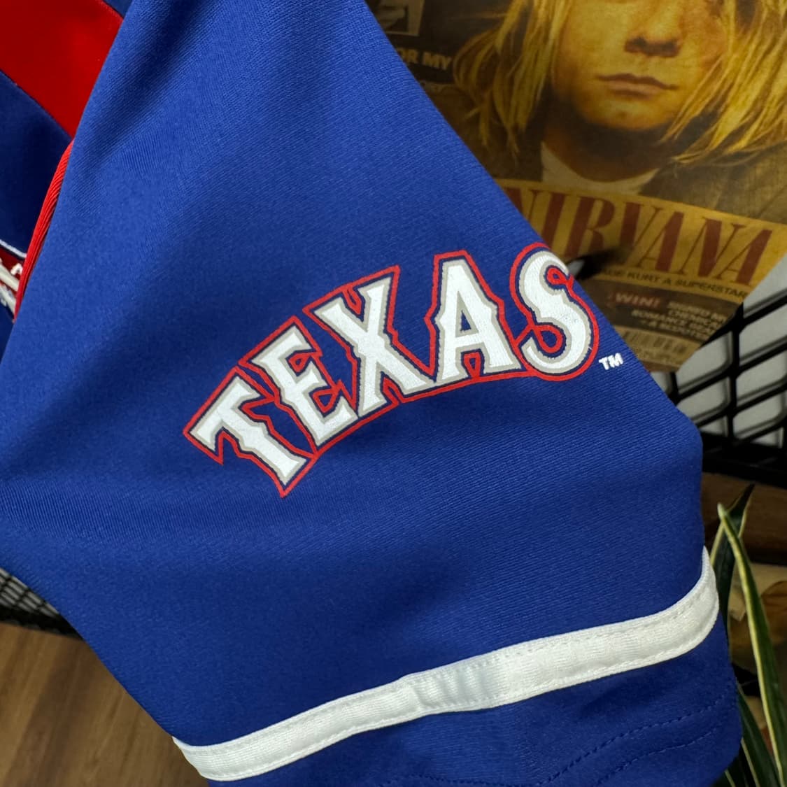 00s 아디다스 MLB 주니어 배팅 프랙티스 반팔 저지 블루 상품이미지7