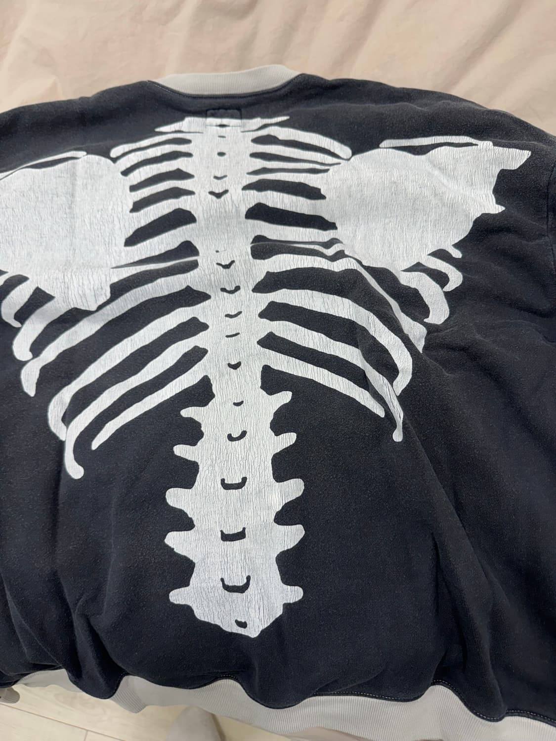 캐피탈 투톤 빅플리스 맨투맨 상품이미지1