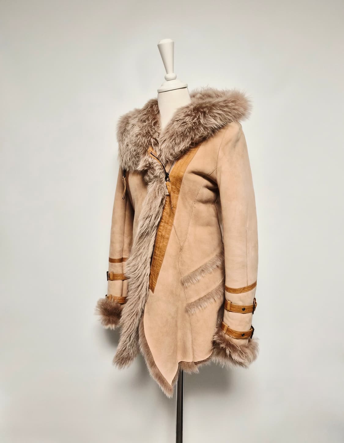 리얼 양쎄무 오네 갸루 라떼 러블리 무스탕 상품이미지2