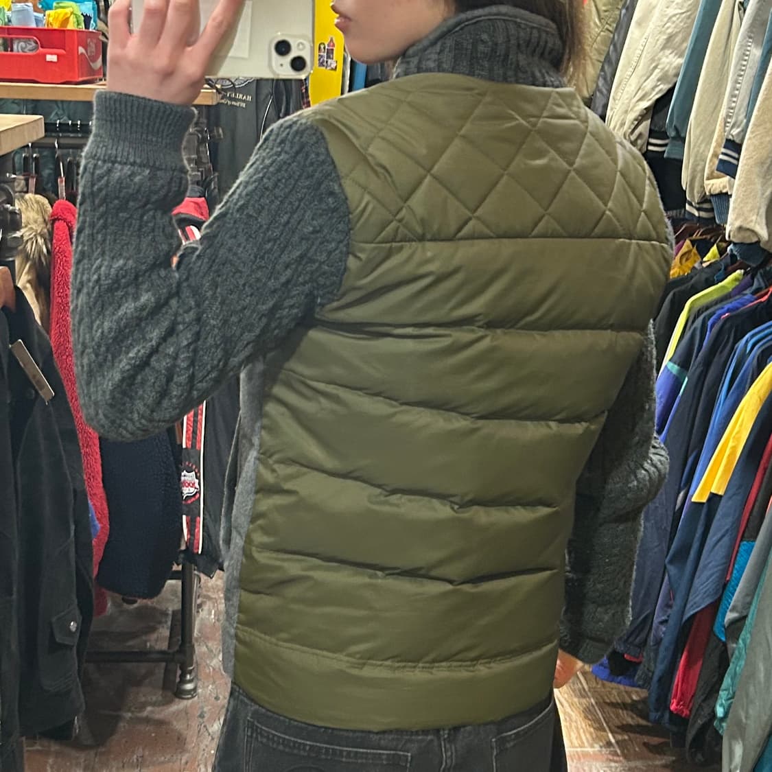 [HI] 빠니깔레 봄버 자켓 차콜 상품이미지5