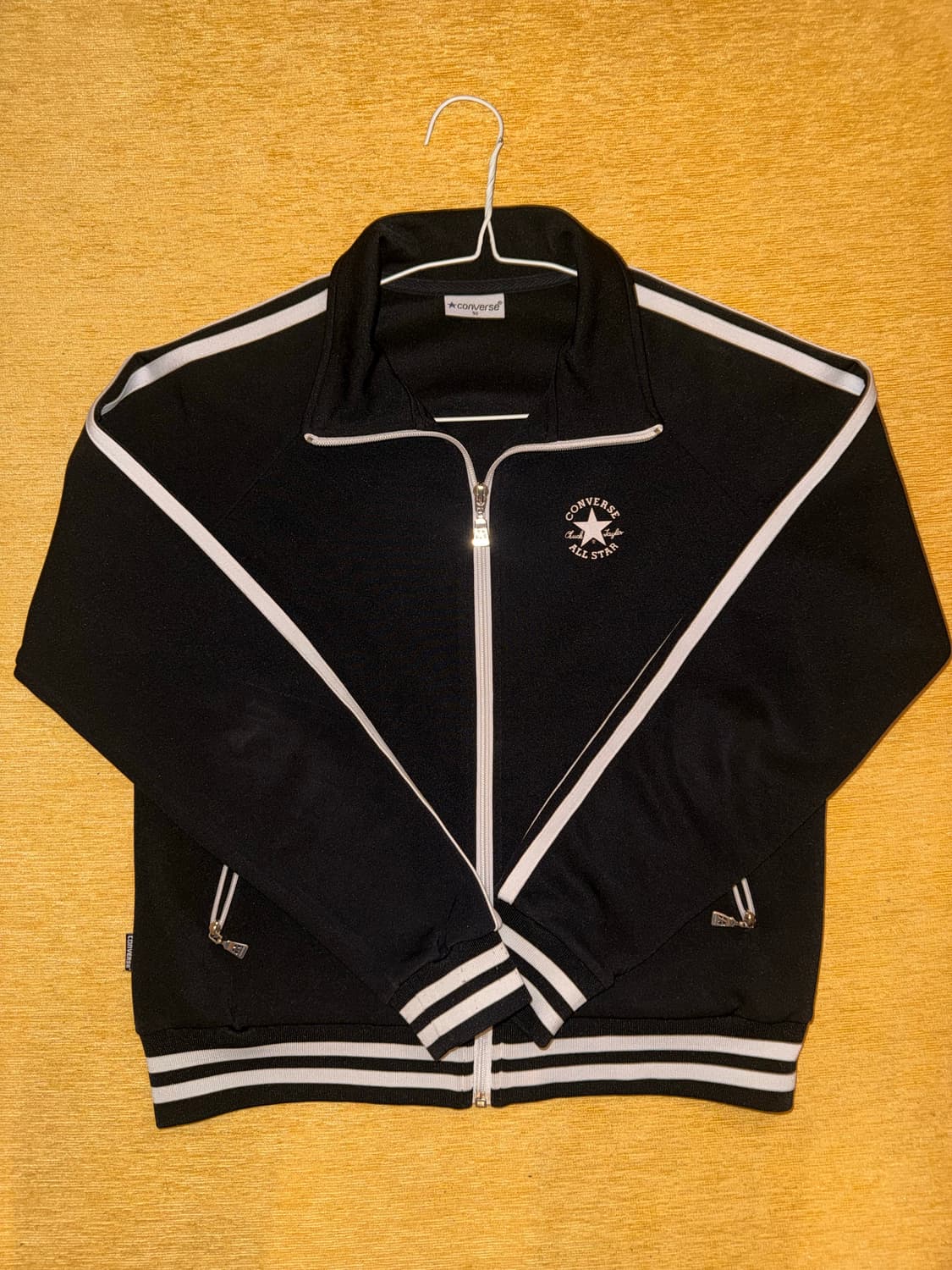 컨버스 블랙화이트 져지 S 상품이미지1