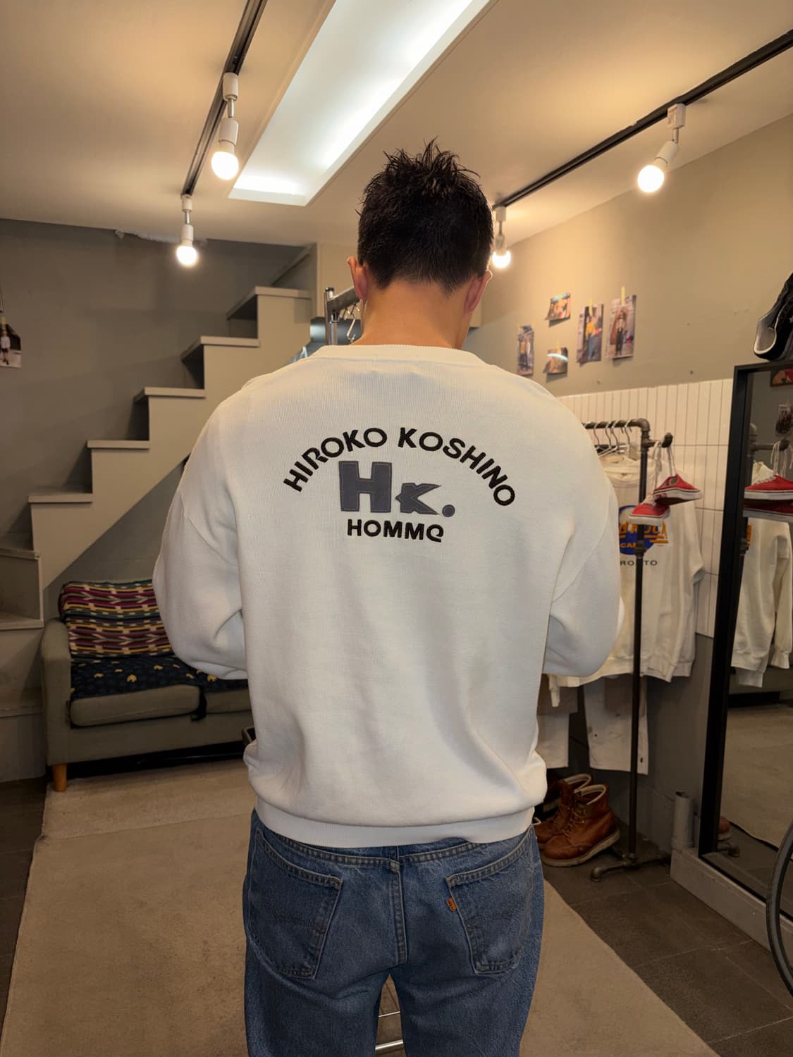 Hiroko Koshino Homme logo embroidery 상품이미지1