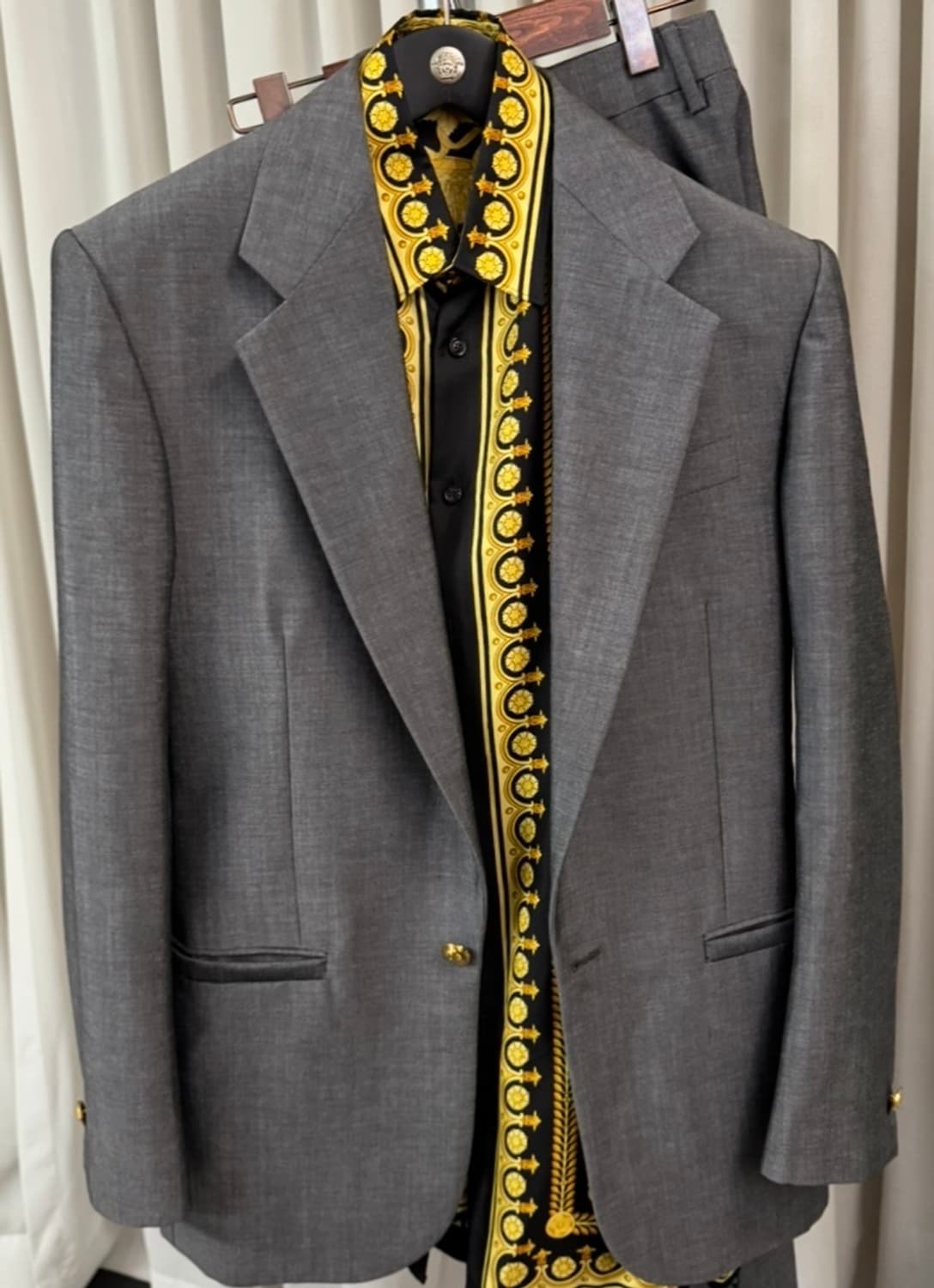 versace Single Button Tailored suit 상품이미지2