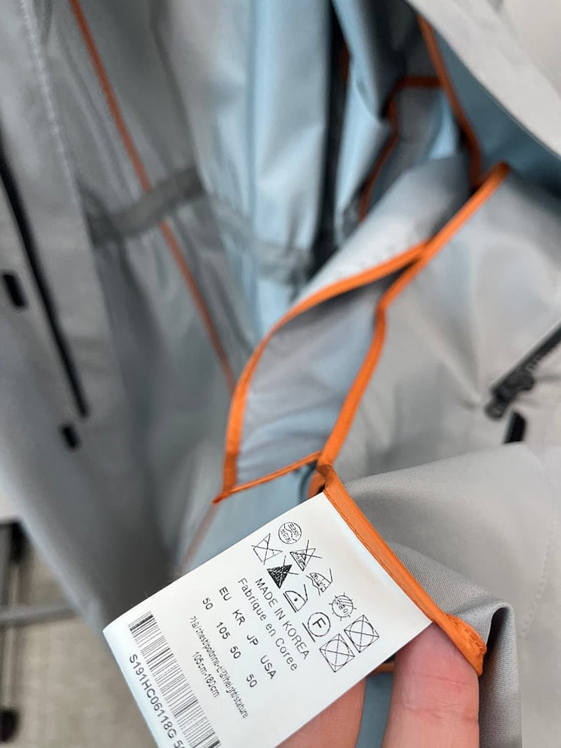 105) 솔리드옴므 레인 오버코트  상품이미지9