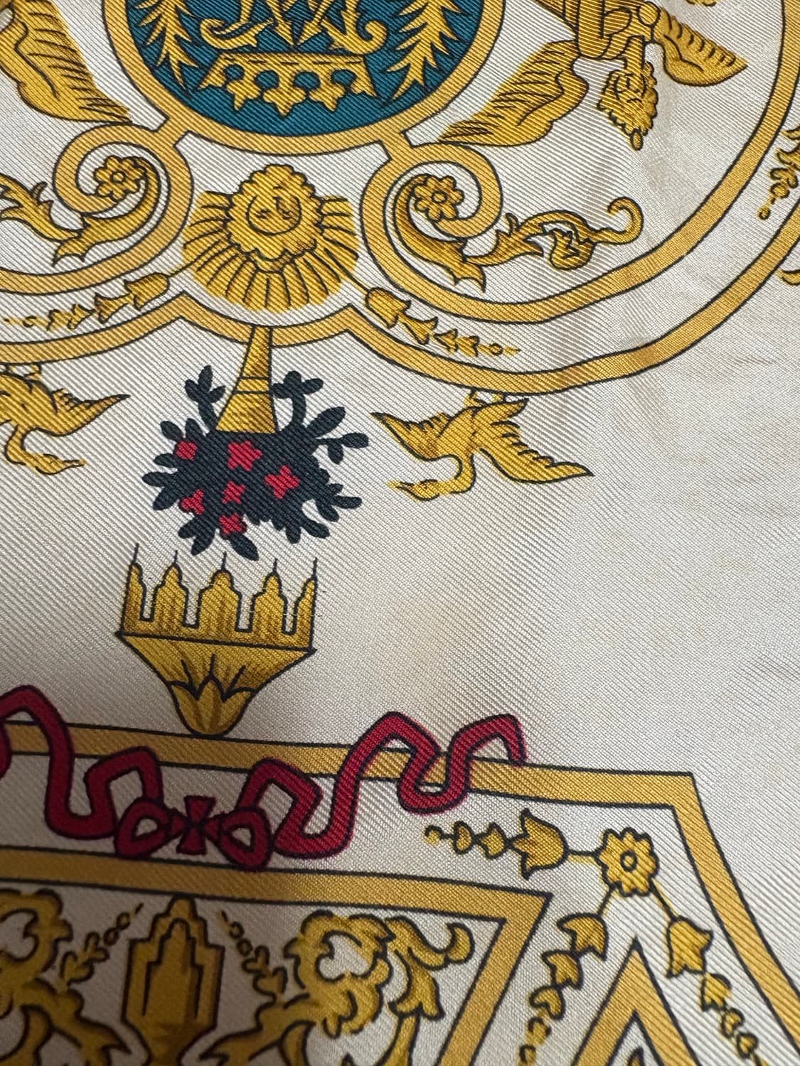 란셀(LANCEL) 프랑스 실크 스카프 상품이미지7