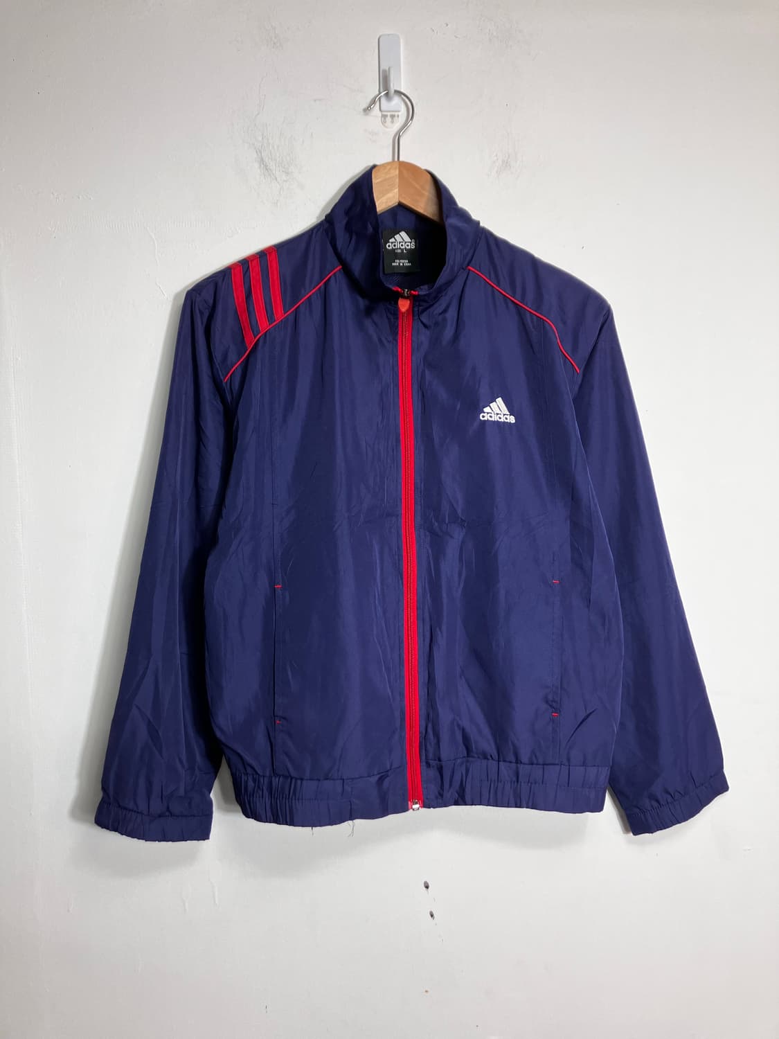 아디다스 스펠아웃 빅로고 바람막이 L 상품이미지5