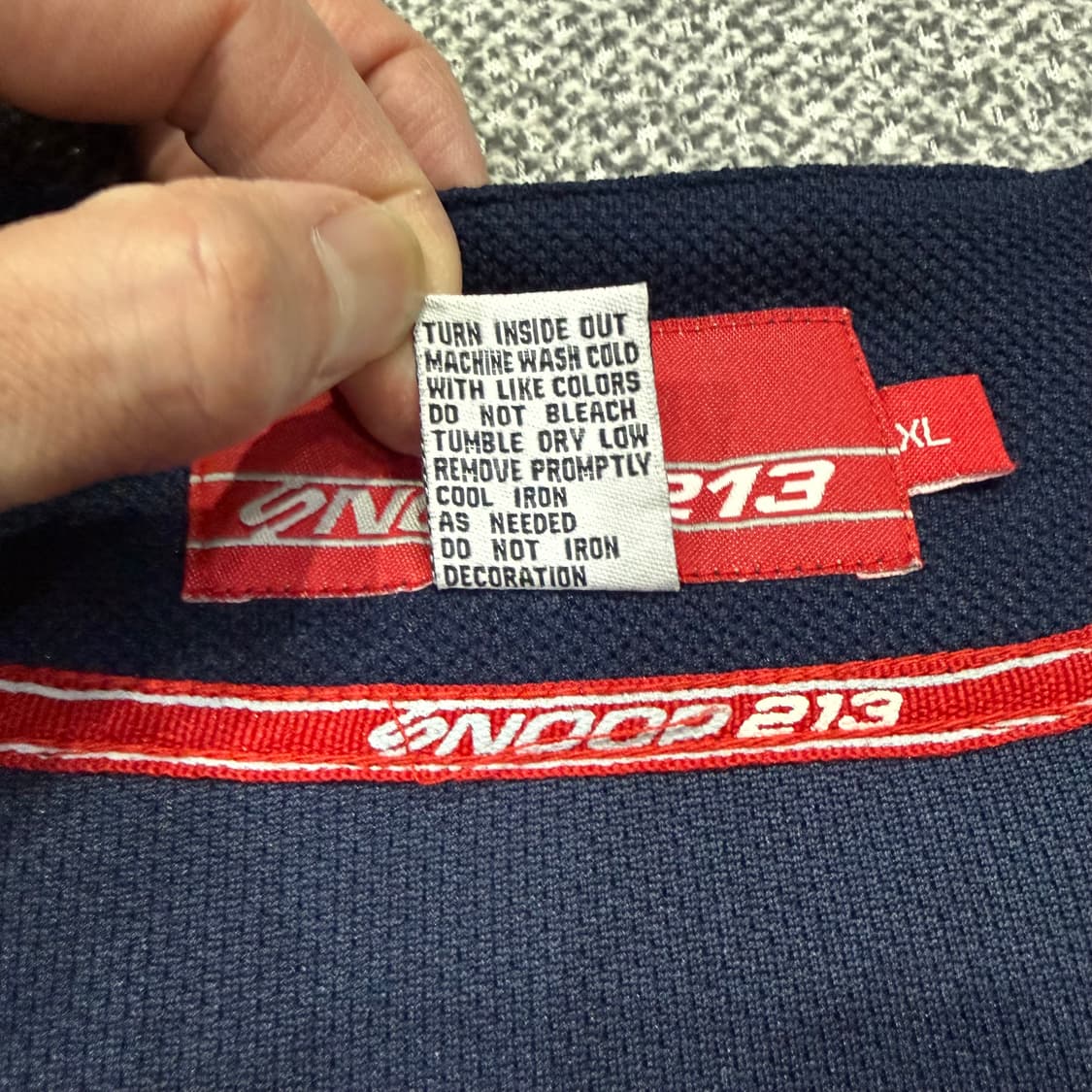 XL 스눕독 SNOOP213 East Side 베이스볼 져지 반팔 티셔츠 상품이미지7