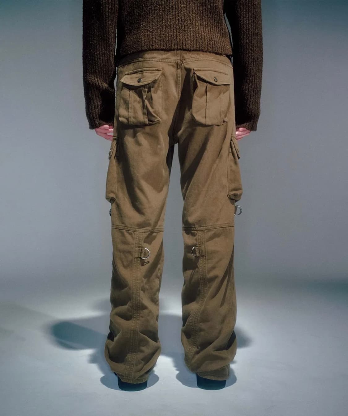 SCOTTIE SEMI BOOTS CUT PANTS BROWN (M) 상품이미지2