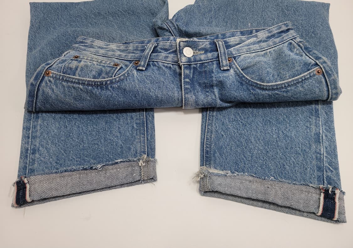 어나더오피스 배기핏 워싱 청바지 / 남 78 (30) 여성가능
 상품이미지5