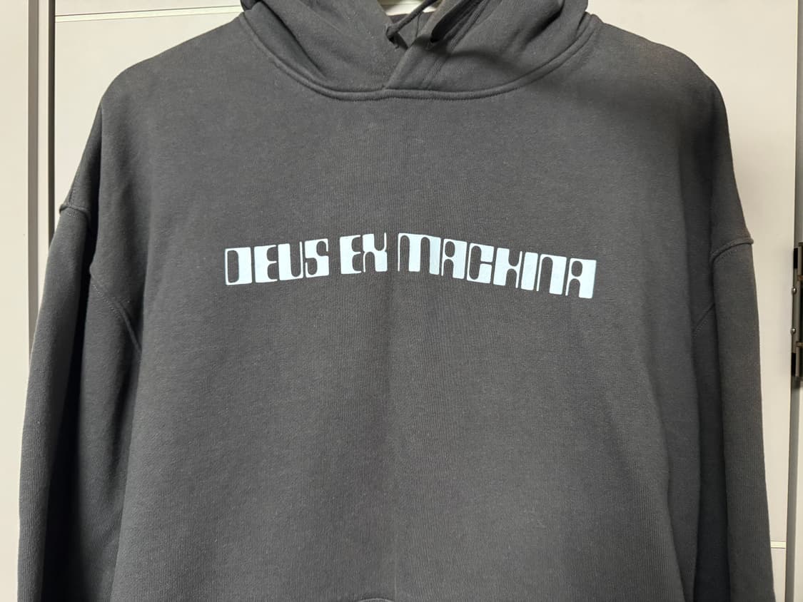 데우스 엑스 마키나 후드티 L 다크 그레이 상품이미지4