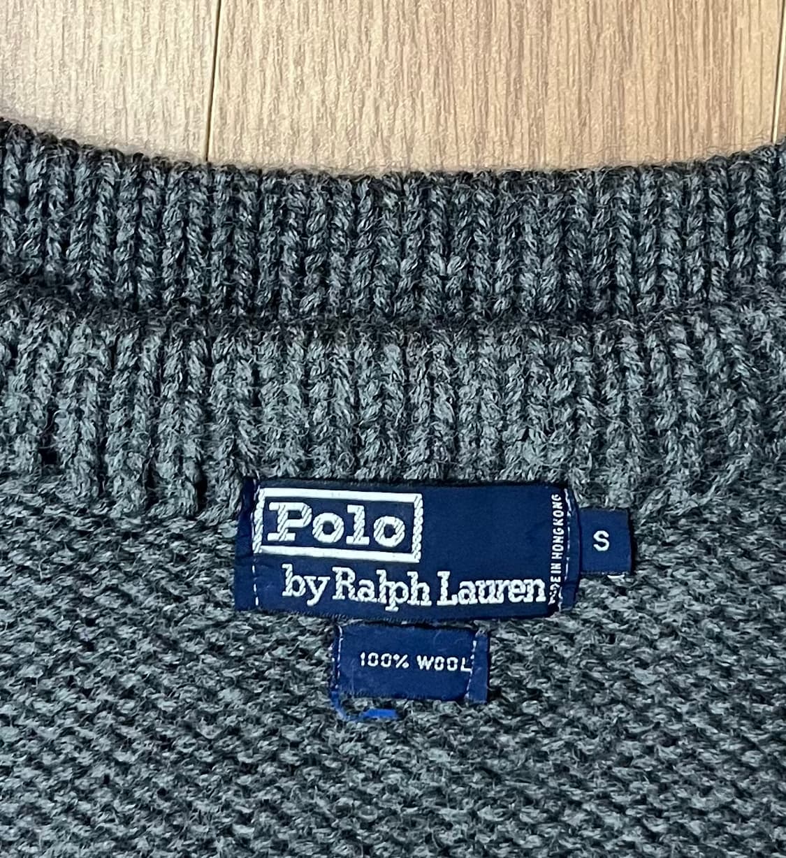빈티지 폴로 울 니트 상품이미지6