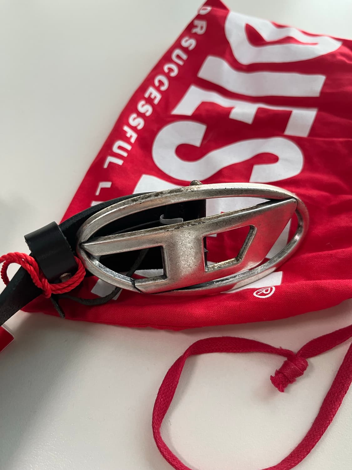 (85) 디젤 로고 벨트 85사이즈 상품이미지2