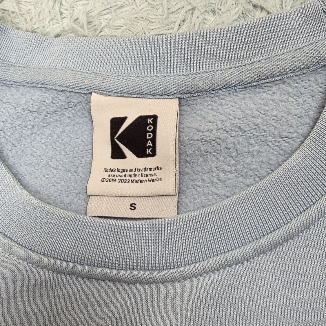 코닥 레인보우 라이트웜 기모 맨투맨 90(S) 상품이미지5