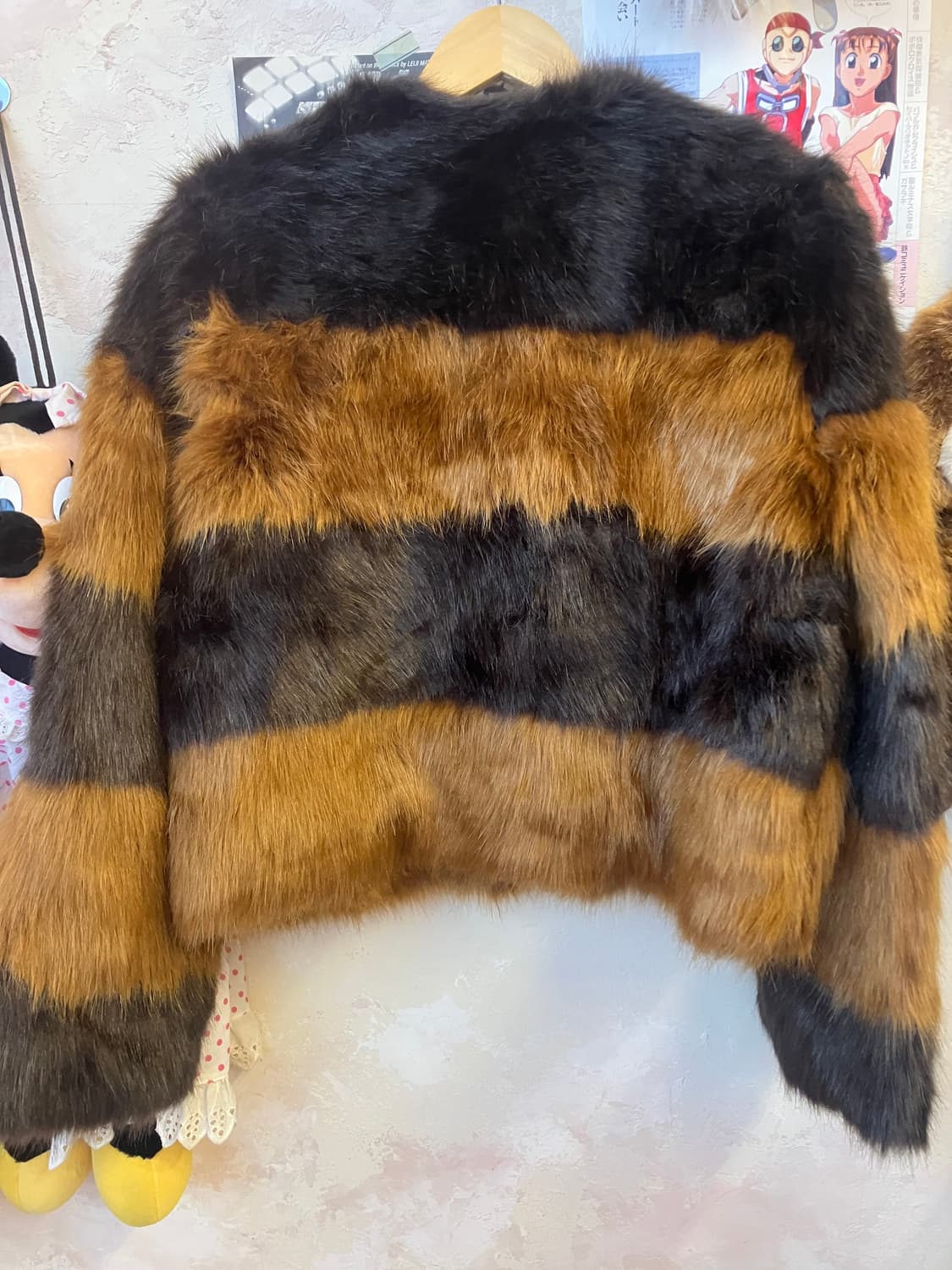 초코 캬라멜 퍼자켓 상품이미지5