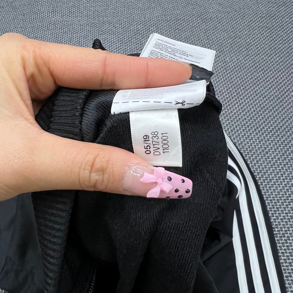 착샷O 아디다스 블랙 져지 170 상품이미지5