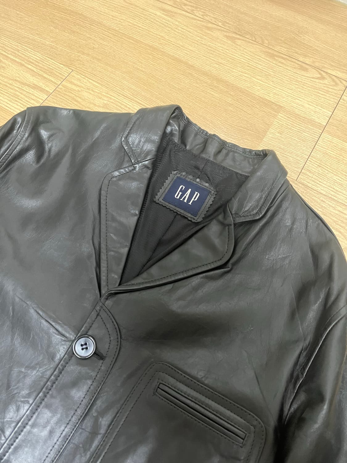 90s 올드캡 카우하이드 카코트 상품이미지3