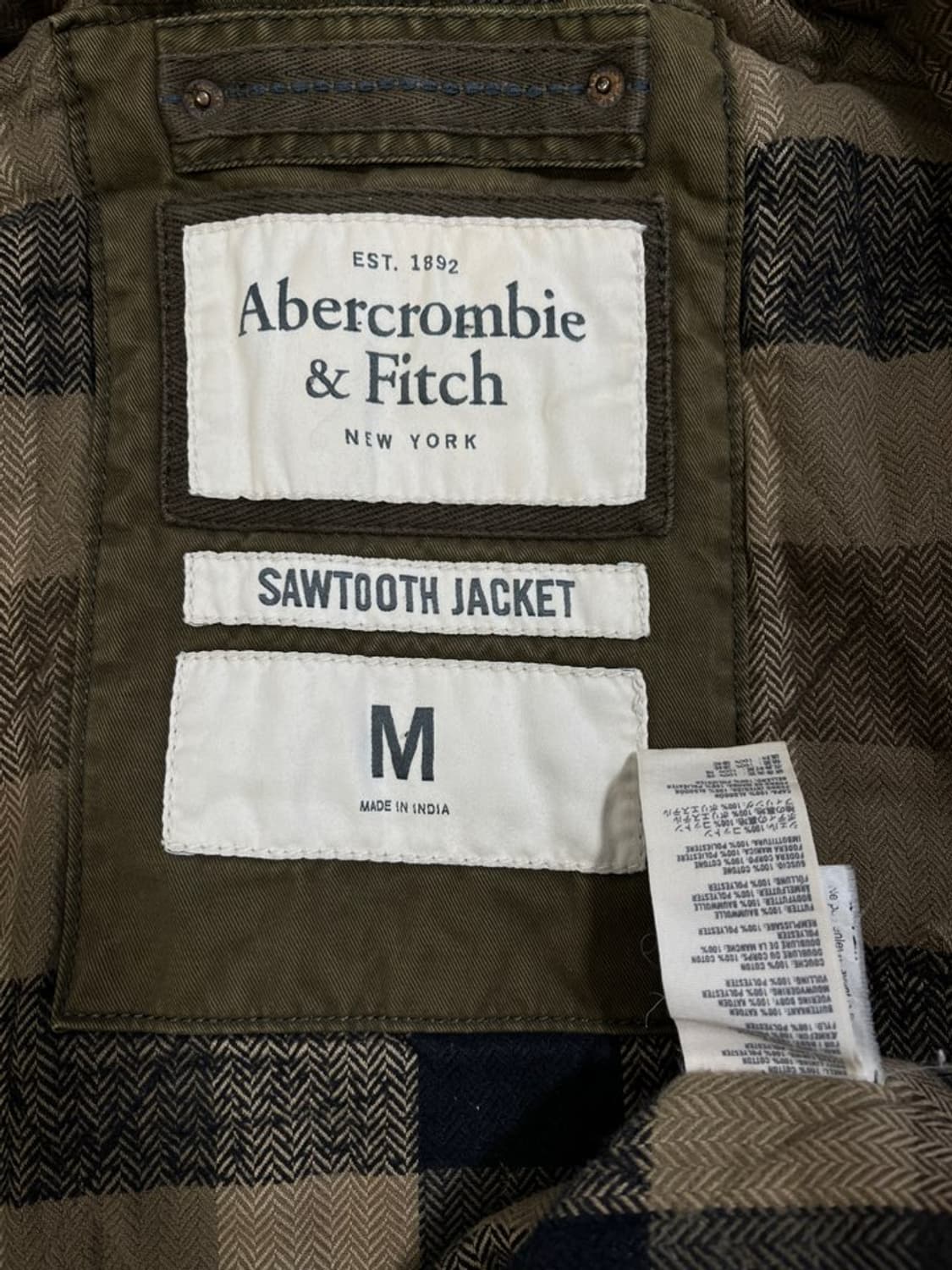 아베크롬비 SAWTOOTH 야상 자켓/#2690 상품이미지5