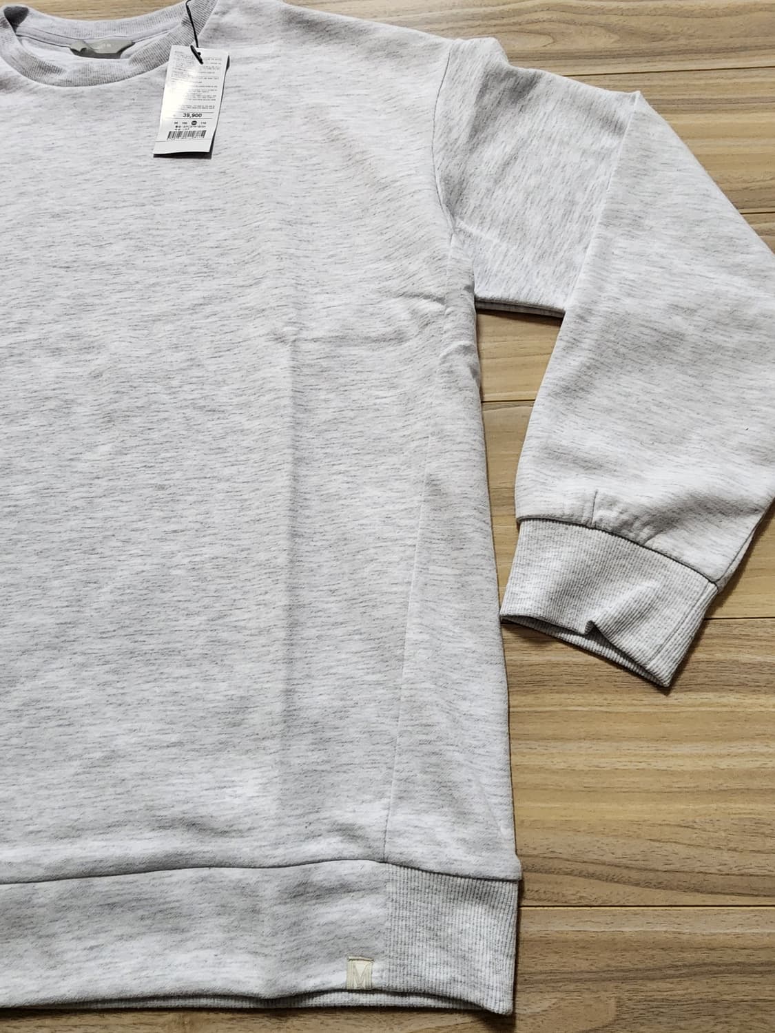 프로젝트엠맨투맨티셔츠라이트그레이105 상품이미지2