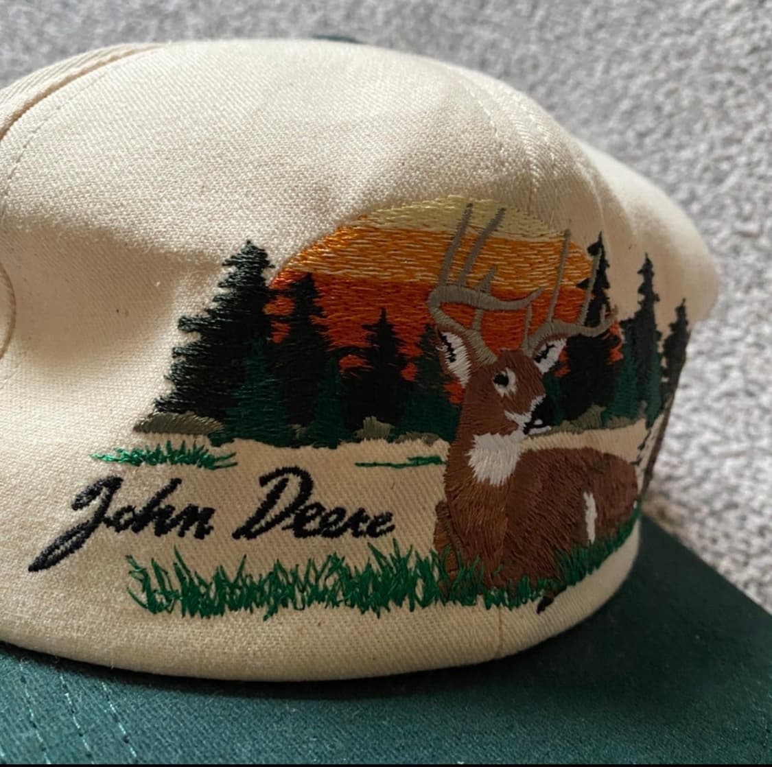 90s 존디어 K-Products 선셋 스냅백 made in usa 상품이미지2